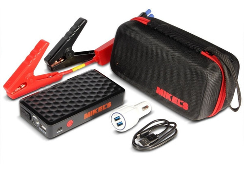 Cargador Automotriz Arrancador Baterias Auto Usb Mikels