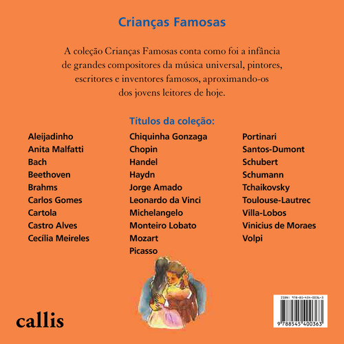 Castro Alves - 2ª edição - Crianças Famosas, de Fraga, Myriam. Crianças famosas, vol. 4. Editorial Callis Editora Ltda., capa mole em português, 2018