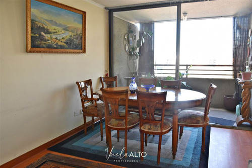 Depto. En Venta 3 Dorm. / Montealegre / Metro Colon / 2 Est.