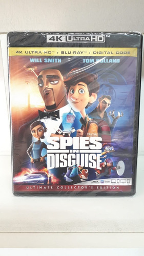 4k Ultra Hd + Blu-ray -spies In Disguise / Espia A Escondida