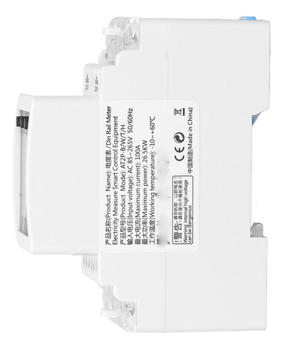 Medidor De Potencia Con Pantalla Digital Wifi Smart Energy M