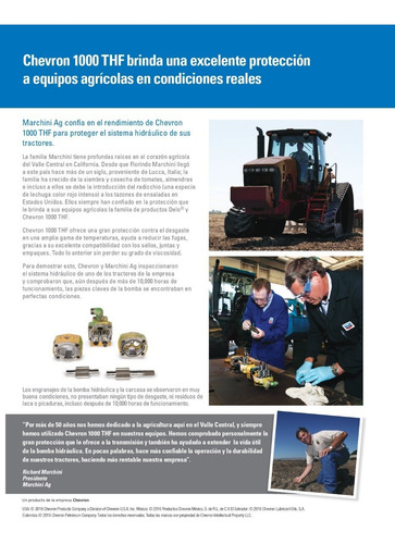 Chevron 1000 Thf Agrícola
