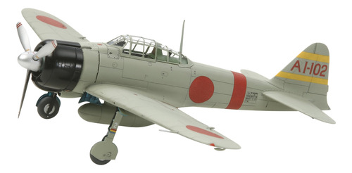 Modelo A6m2b Zero Fighter Avión De Combate Japonés