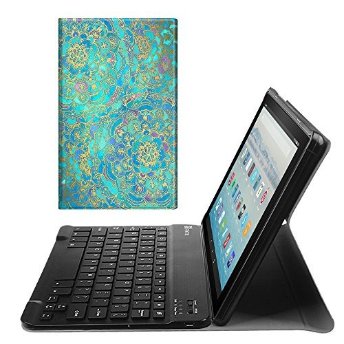 Funda De Teclado Fintie Para All-new Fire Hd 10 (7ª Generaci