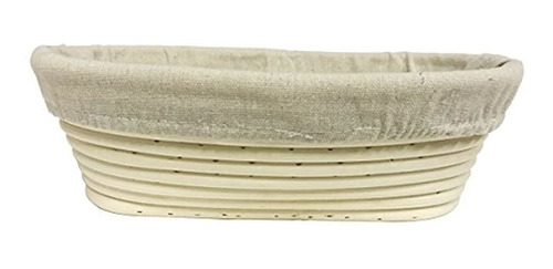 Agileshop Oval Long Banneton Brotform Pan Masa Proofing Risi