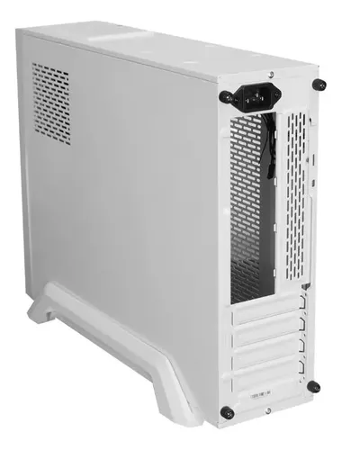 Gabinete Branco Slim Matx 1 Baia C/ Fonte 200w Escritorio