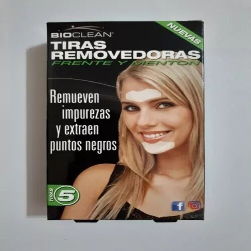 Bioclean Tiras Removedoras Frente Y Menton Masaromas Tipo de piel Mixta