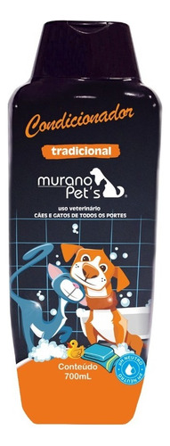 Condicionador Murano para cães e gatos, fragrância neutra de 700 ml