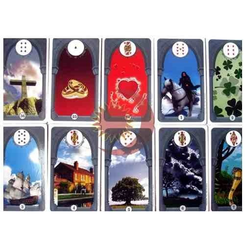 2 Baralhos Cartas Cigana Santa Sara 36 Cartas + Folheto
