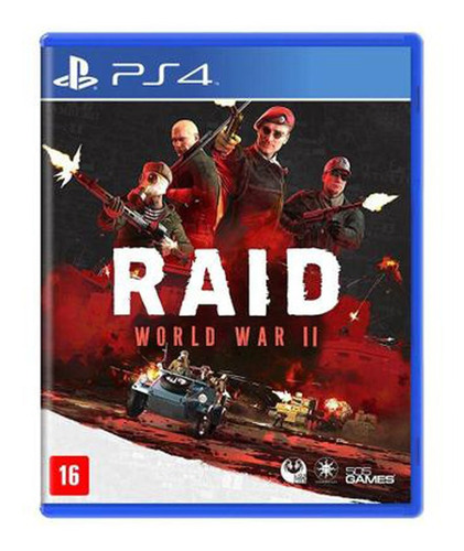 Raid World War Ii Ps4 Novo Lacrado