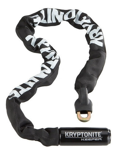 Cadena Para Bicicleta O Moto Kryptonite Keeper 785 Color Negro