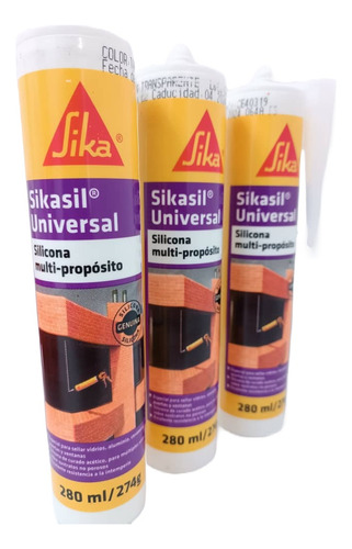 Sikasil Universal Transparente 280ml