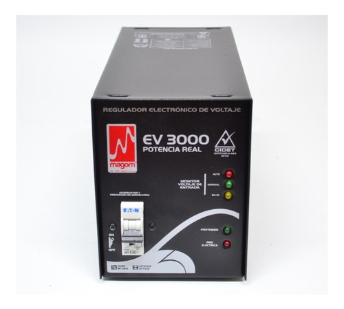 Regulador Voltaje Ev 3000 Watts Reales 110 Voltios Magom