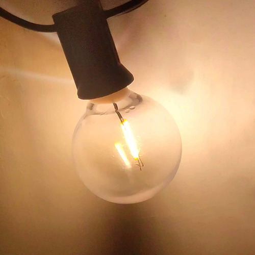 Imagen 4 de 6 de Bombillos G40 E12 Guirnalda Extensión Luces Led X 10unid
