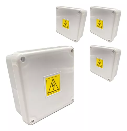 Caja Estanca Plastica 9x9x5cm Exterior Camara Balun Nf