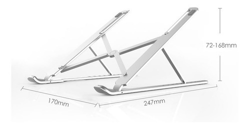 Soporte Notebook Laptop De Aluminio Stand Regulable Portatil