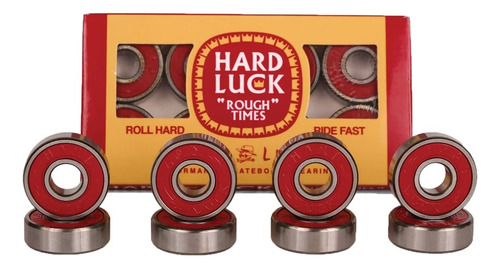 Rolamento Skate Hard Luck Performance Skateboard Bearings