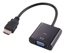 Comprar Adaptador Conversor Convertidor Hdmi Macho A Vga Hembra Negro