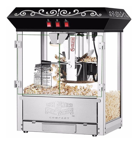 Great Northern Countertop Maquina Crispetera Palomitas 10 Oz