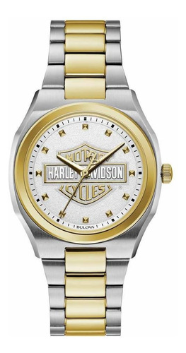 Harleydavidson 78l129 Reloj De Pulsera Para Mujer Con Barra