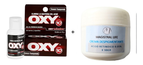 Oxy 10% 30gr Transparente Anti Acné - g a $217