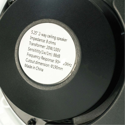 Parlante Instalación Lexsen Ra568t 5.25¨ 30w 8 Ohms Para T