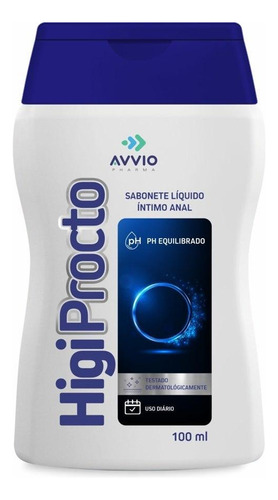 Sabonete Líquido Íntimo Anal Higiprocto Avvio 100ml