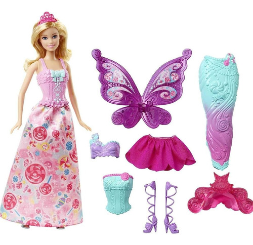 Barbie Dreamtopia Cuento De Hadas Para 8 Disfraces