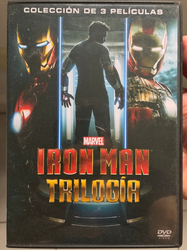 Dvd Iron Man Trilogia / Incluye 3 Films