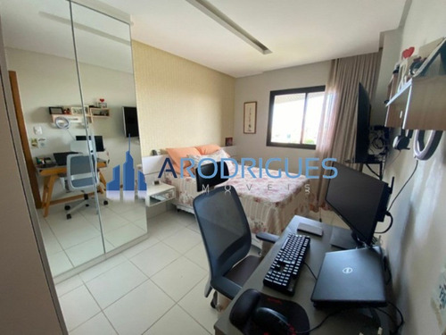 Imagem 8 de 15 de Apartamento À Venda 2/4 Climatizados (1 Suíte) 70m2 Com Uma Vaga De Garagem, No Condomínio Residencial Mais Completo Da Região. - Ap00783