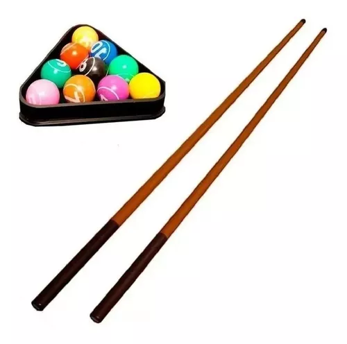 Jogo Snooker De Luxo Mesa de Sinuca - Braskit