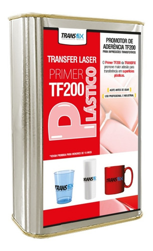 Transfer Laser Primer Tf200 - 900ml ( Ideal Para Plástico)