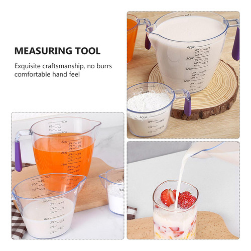 Vaso Medidor Graduado Con Contenedor De Harina