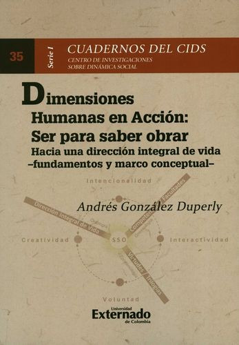 Libro Dimensiones Humanas En Acción: Ser Para Saber Obrar.