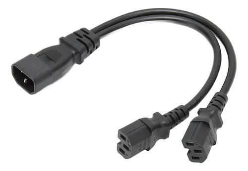 Cable Divisor De Alimentación Doble Seguro Con Cable Iec320