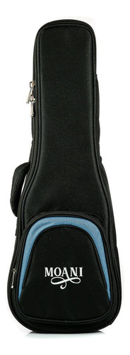 Ukulele Moani Mauna Soprano 21'' Ebony C/ Bag Ukeb-21eq
