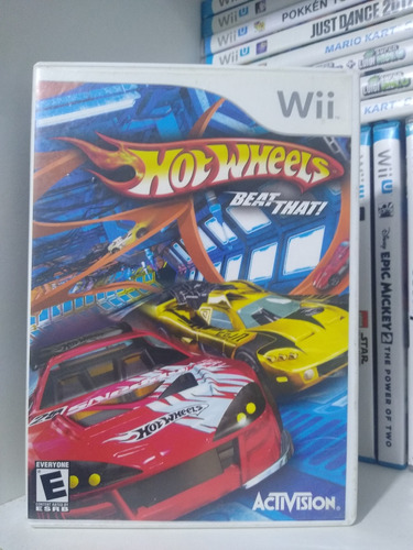 Juego Para Nintendo Wii Hot Wheels, Original Para Wii Y Wiiu