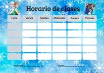 Comprar Horario De Clases Regreso A Clases