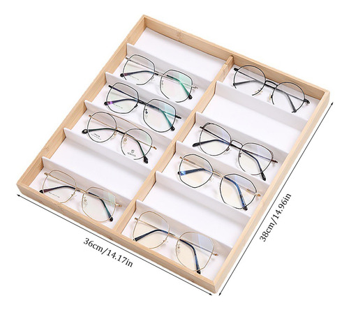 Bandeja Organizadora De Gafas De Sol Organizador De Gafas De