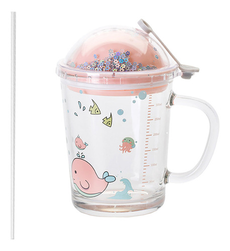 Tarro Para Botella De Agua, Vaso Transparente Con Vaso Para