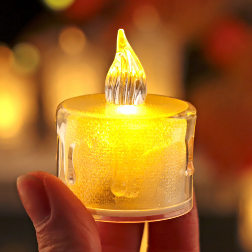 Vela Led Sin Llama Para El Hogar, Fiesta De Navidad, Boda