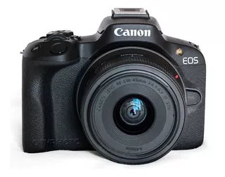 Cámara Canon Eos R50 + 18-45mm Is Stm Mirrorles 4k 24.2mpx