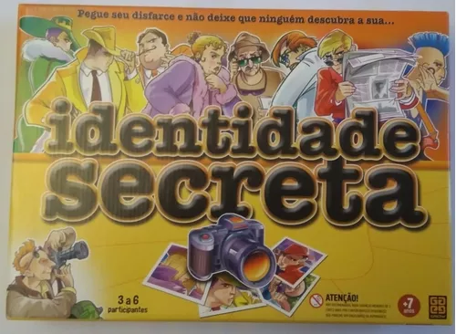 Jogo Identidade Secreta - Grow - Outros Jogos - Magazine Luiza