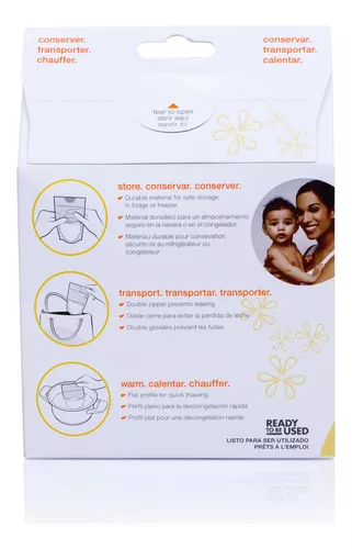 Medela Bolsas Para Almacenar Leche Materna 6oz/180ml 50pzs