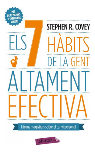 Libro Els 7 Habits De La Gent Altament Efectiva De Covey, St