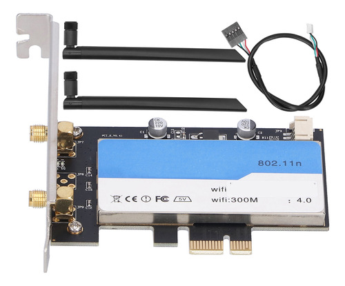 Adaptador De Red Tarjeta Inalámbrica Pci-e Desktop Wifi + 4.