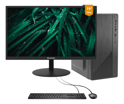 Computador Completo Intel I5 3ª G 4gb Ssd 240 Monitor 19
