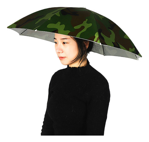 Sombrero Tipo Paraguas De Pesca, Resistente Al Viento Y A La