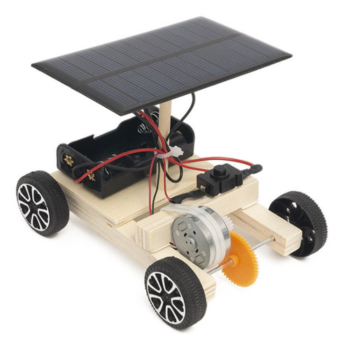 Monte A Capacidade Motora De Invenções De Carros Solares Do