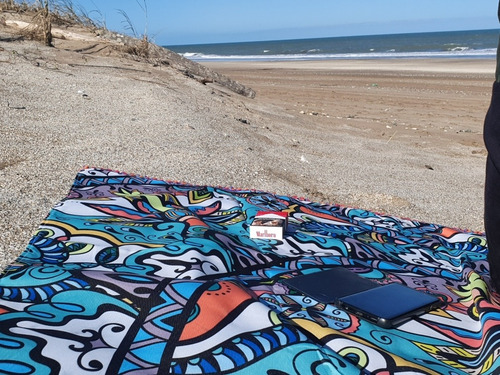 Imagen 3 de 4 de Lona Playera Impermeable 1.40 4presillas Borlas Envío Gratis